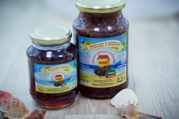 Teinture d'usine de concombre de mer au miel