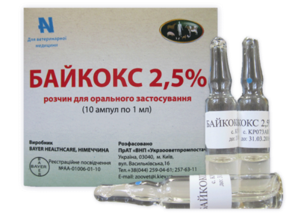 Baycox-Ampullen 2,5%