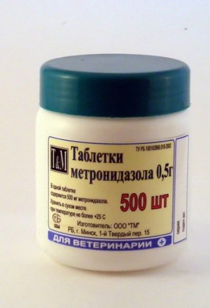 Tabletten Metronidazol 0,5 g