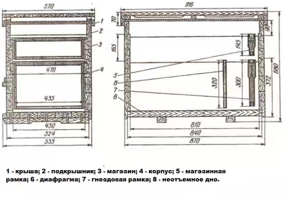 Beehive Lounger 20 et 16 cadres