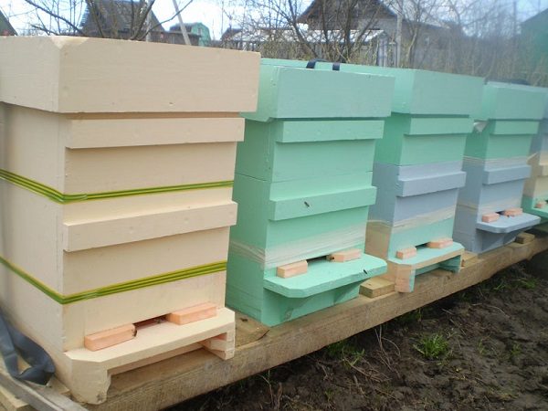 Ruches d'abeilles de polyfoam