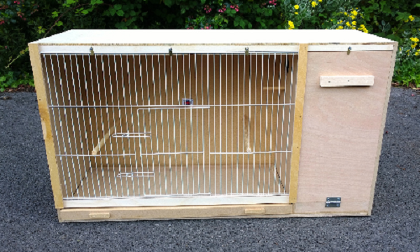 Cage de caille contreplaqué