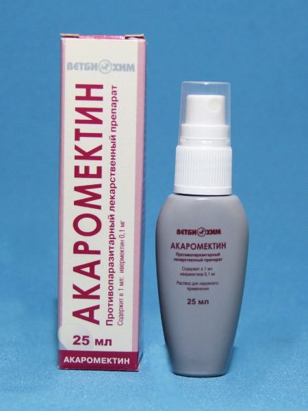 Acaromectine en aérosol