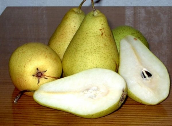 Poire Williams dans la coupe