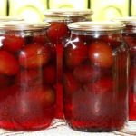 Prunes en conserve