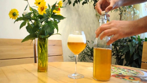 Cuisson du cidre de pomme sans alcool sans processus de fermentation