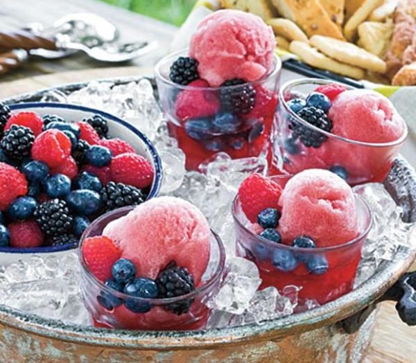 Сорбет от къпина