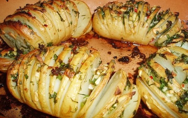 plat de pommes de terre