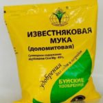 La farina delle dolomia dovrebbe essere applicata come fertilizzante prima di piantare.