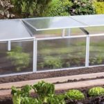 Polycarbonate seedling greenhouse