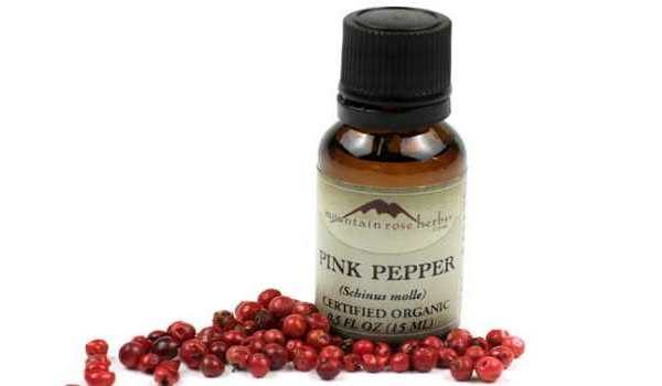 Етеричното масло от розово пипер има терапевтичен ефект