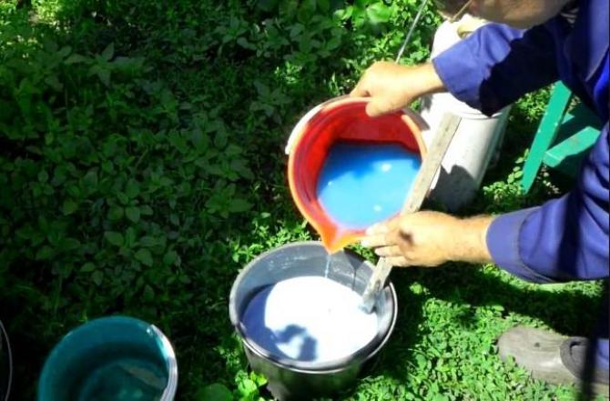 Смеси от Бордо и меден оксихлорид