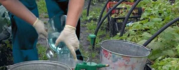 Preparing the solution