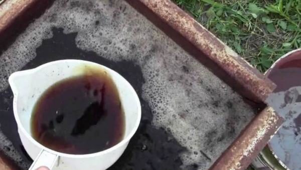 Έγχυση κοπριάς κοτόπουλου