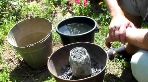 Παρασκευή διαλύματος τέφρας