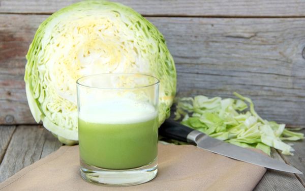 Cabbage juice is widely used in traditional medicine