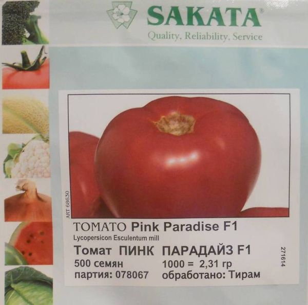 Graines de tomates Pink Paradise