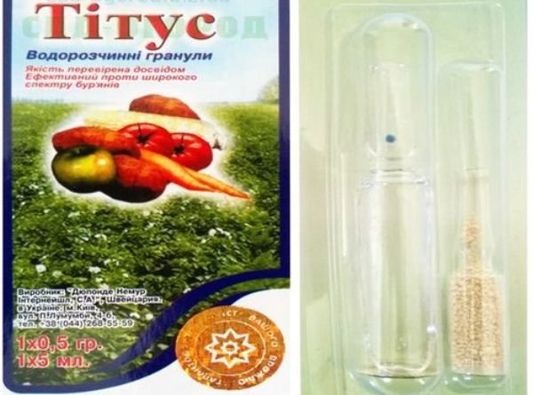 Titus Granulés Hydrosolubles