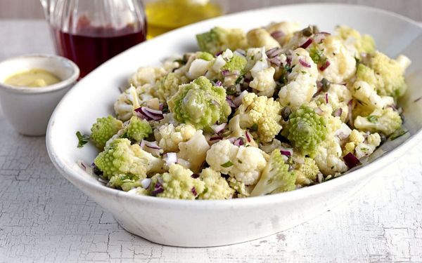 Couve-flor é incluída em muitos pratos dietéticos.