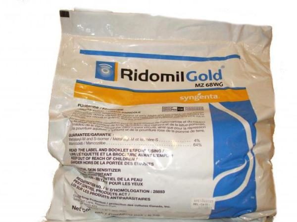Ridomil Gold - качествен фунгицид за профилактика и лечение на растения