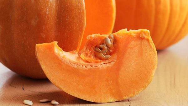 Pumpkin is recommended to use during the diet