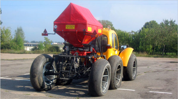 Épandeur à pendule