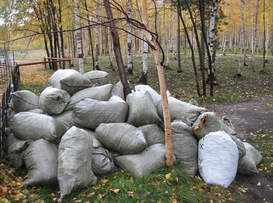 Компостиране в чанти