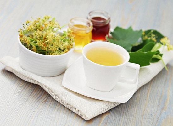 Tè con verbasco essiccato