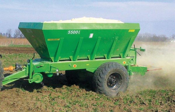 Epandage automatique d'engrais